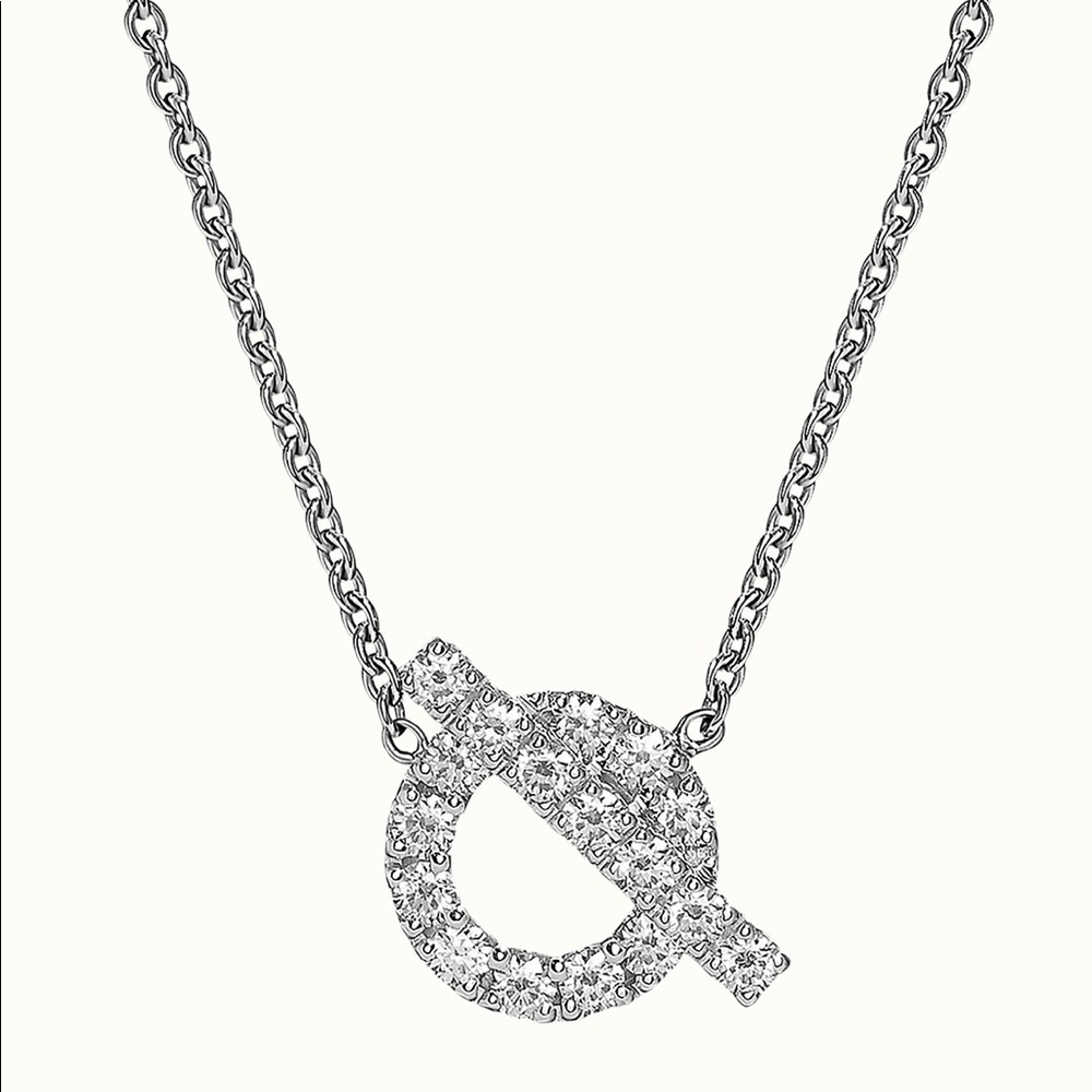 Hermes finesse pendant necklace